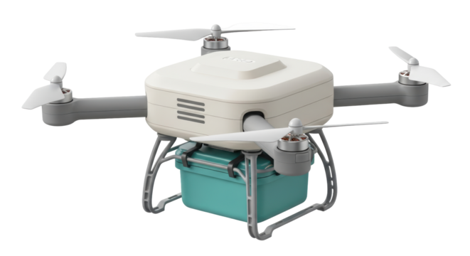 Isolated Delivery Drone