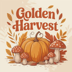 Golden Harvest Festival Celebrating Autumn, Pumpkins, and Seasonal Abundance
