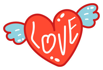 Cute Heart Sticker