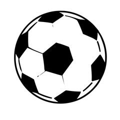 vector illustration of soccer ball 