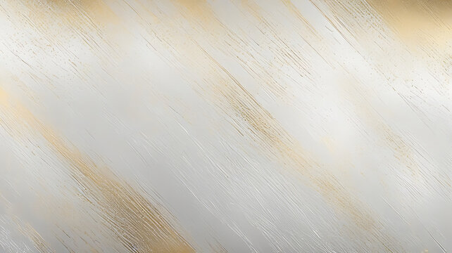 Subtle Gold Accents on a Light Brushed Metallic Texture ai