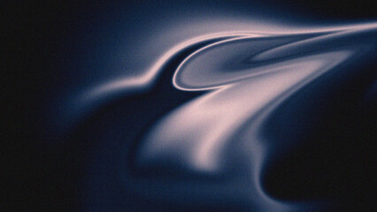 Abstract Dark Wave Flow with Grainy Texture Background