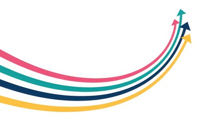 Stock market trends with growth and decline charts, business finance analytics, investment strategy, and economic data visualization
