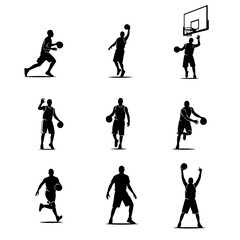 business people silhouettes