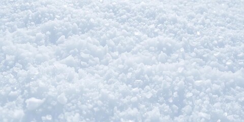 Obraz premium Close-up of pristine, untouched snow; fine, granular texture, christmas, frost