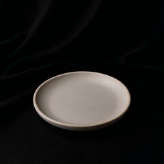 empty white plate
