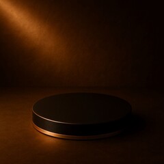 empty stage with spotlight background 