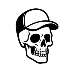 Human Skull illustration