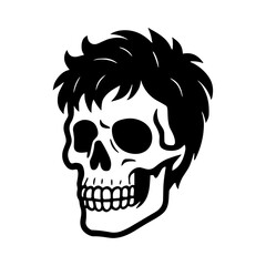 Human Skull illustration