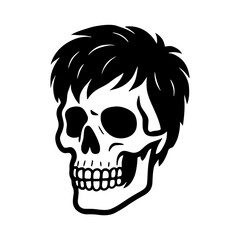 Human Skull illustration