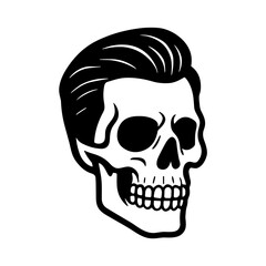 Human Skull illustration