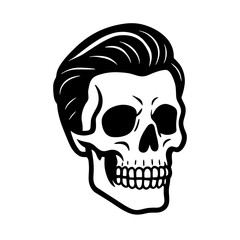 Human Skull illustration