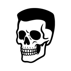 Human Skull illustration