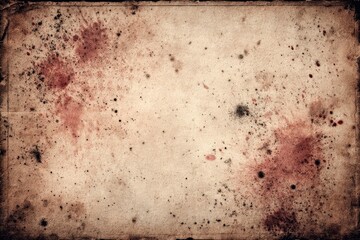 Aged paper texture with reddish stains