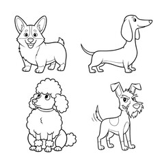 set of dogs