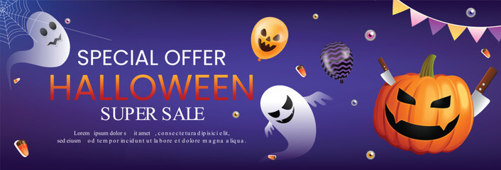 halloween party invitation card