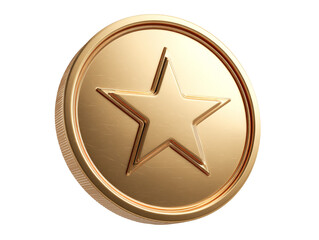 Circular 3D TOP BUYER emblem with bold letters isolated PNG