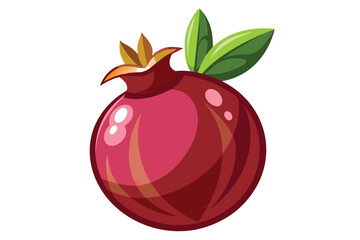 Vibrant Pomegranate Still Life A Colorful and Appetizing Display of Fresh Fruit with Bold Highlights and Dynamic Composition