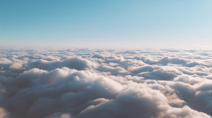 Clouds overhead aerial view nature calm atmosphere