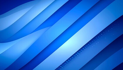 Abstract Blue Wavy Lines Background Modern Dynamic Striped Pattern.