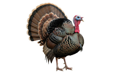 Isolated Wild Turkey