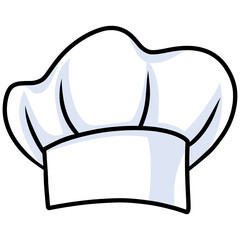 Chef Hat Illustration Doodle Drawing Art Icon