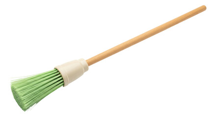 Isolated Green Bristle Broom