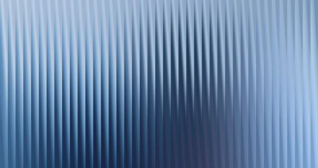 Soft blue light filtering through ribbed glass, creating a calming abstract texture.
