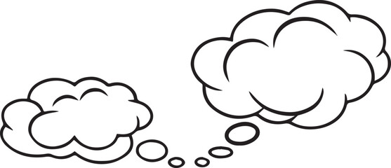  Hand Drawn Comic Speech Bubble– Vector Doodle Style Talk, Thought & Chat Balloons	