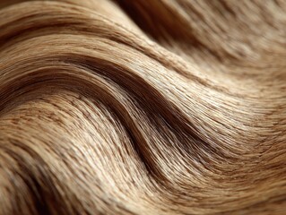 Close-up of flowing light brown hair