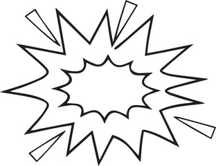 Hand Drawn Comic Speech Bubble– Vector Doodle Style Talk, Thought & Chat Balloons