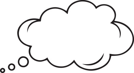 Hand Drawn Comic Speech Bubble– Vector Doodle Style Talk, Thought & Chat Balloons