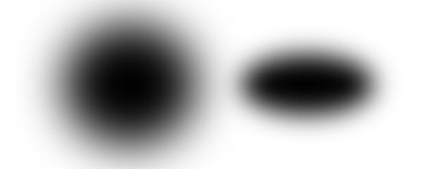  Shadow effect set realistic round overlay effect isolated on transparent background. Product shadow effect PNG