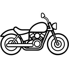 motorcycle vector illustration