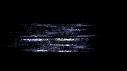 Game over text animation effect glitch cyberpunk 4k video alpha channel - Powered by Adobe