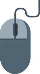 Fototapeta premium Computer Mouse with Cable Technology Device.