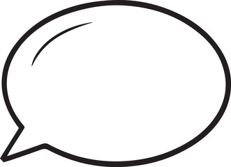 Hand Drawn Comic Speech Bubble– Vector Doodle Style Talk, Thought & Chat Balloons