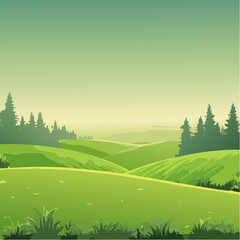 Retro Green Background Illuminated by Soft Light, Textured Vintage Design, Ideal for Graphic Projects and Creative Displays.