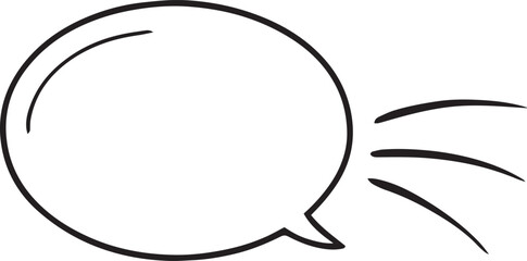  Hand Drawn Comic Speech Bubble – Vector Doodle Style Talk, Thought & Chat Balloons