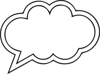  Hand Drawn Comic Speech Bubble – Vector Doodle Style Talk, Thought & Chat Balloons