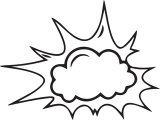  Hand Drawn Comic Speech Bubble – Vector Doodle Style Talk, Thought & Chat Balloons