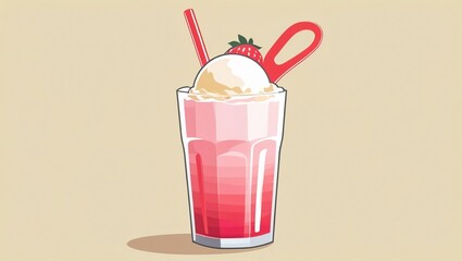 Strawberry smoothie