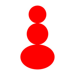 Dynamic red abstract design evokes energy and movement for modern marketing visuals