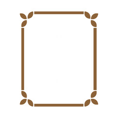 wooden frame for text wooden frame for text Elegant brown floral frame design for invitations, announcements, or decorative border