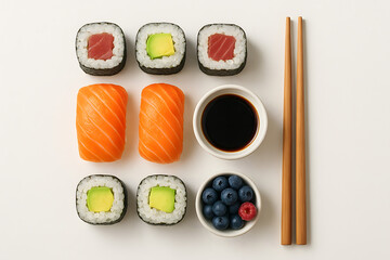 Minimalist Sushi Set