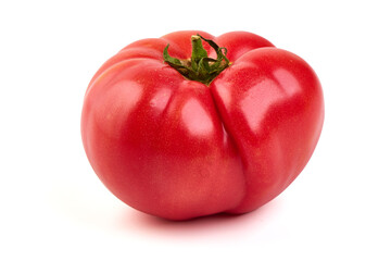 Red Tomato, Isolated on White Background