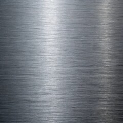 Detailed brushed metal texture background with horizontal grain, ideal for industrial, modern, or technological themed designs and presentations