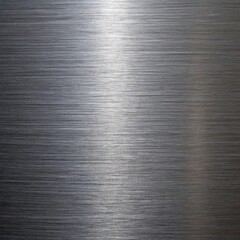 Brushed metal texture background with a shiny and polished surface, perfect for industrial designs and modern art, creating a sleek and sophisticated look