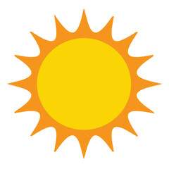 sun vector icon