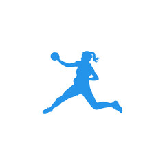 silhouette of a young man jumping